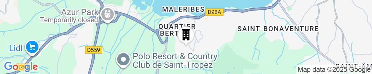 Map for Domaine Les Mésanges
