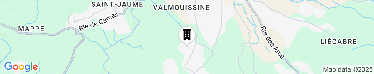 Map for Les Terrasses de Lorgues