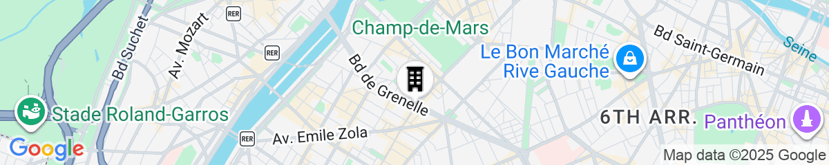 Map for Citadines Tour Eiffel Paris