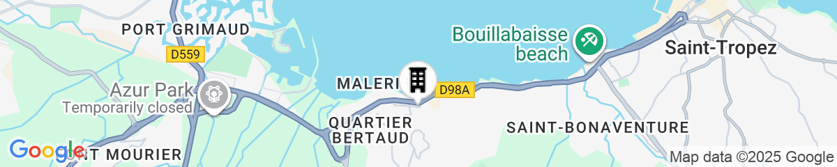 Map for La Villa Maya