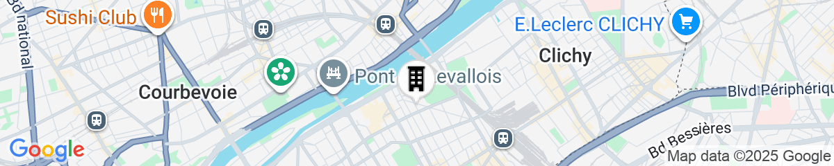 Map for La Lumière de Paris