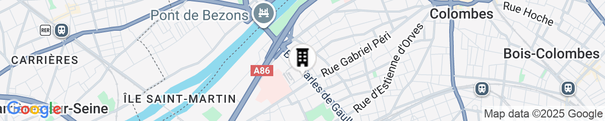 Map for Aparthotel Adagio Access Colombes La Défense