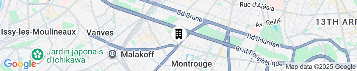 Map for Aparthotel Adagio Paris Montrouge