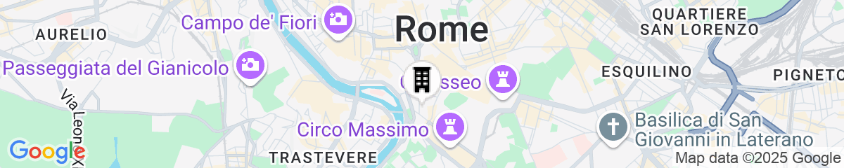 Map for Palazzo Velabro, a Member of Design Hotels