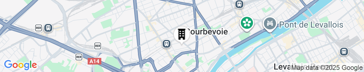 Map for 37 Lodge La Défense Courbevoie