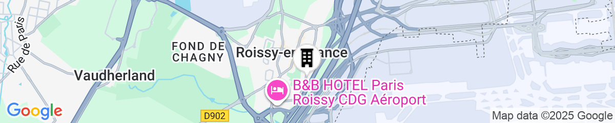 Map for Standing Hôtel Suites by Actisource