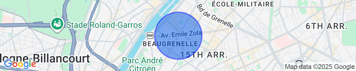 Map for Cosy Studio - 2P - Champs-de-mars