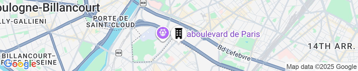 Map for Aparthotel Adagio Porte de Versailles