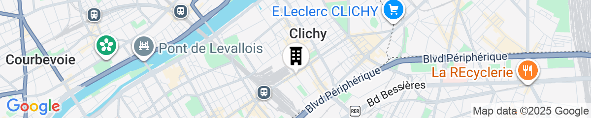 Map for Aparthotel Adagio Access Paris Clichy