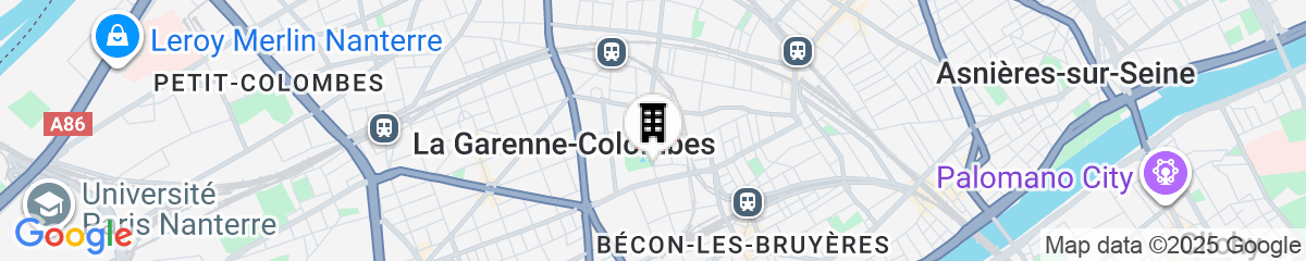 Map for Residhome Monceau
