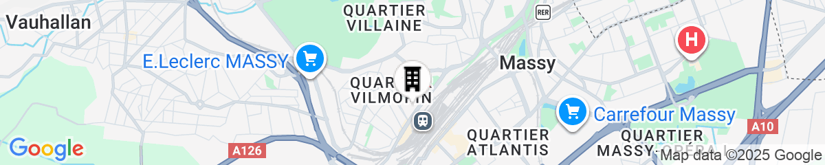 Map for Aparthotel Adagio Access Paris Massy Gare TGV