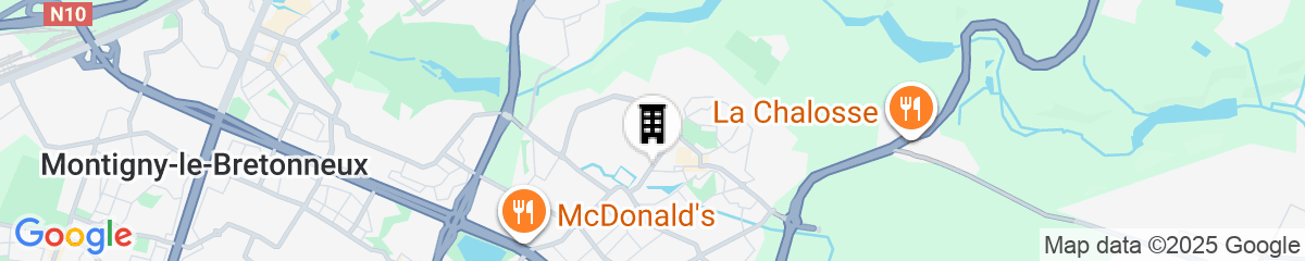 Map for Residhome Paris-Guyancourt