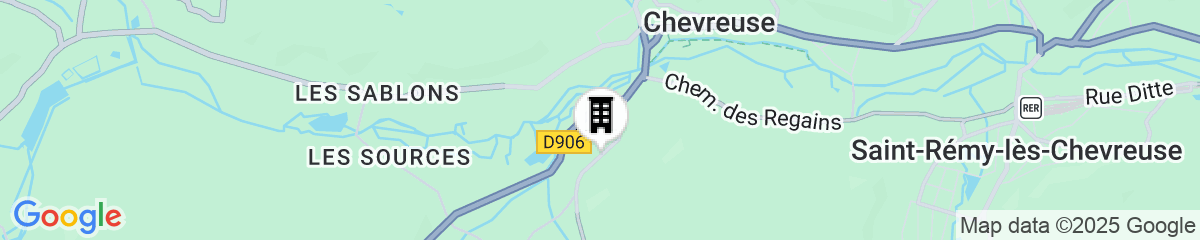 Map for Residence Hotel Les Ducs De Chevreuse