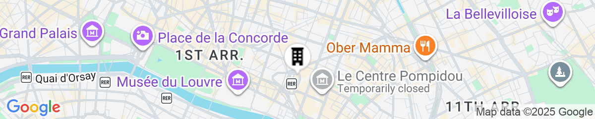Map for RESIDENCE DES HALLES - APPARTHOTEL