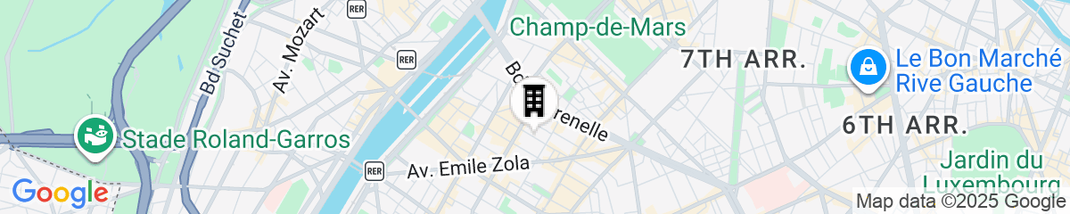 Map for YAYS Paris Zola by Numa
