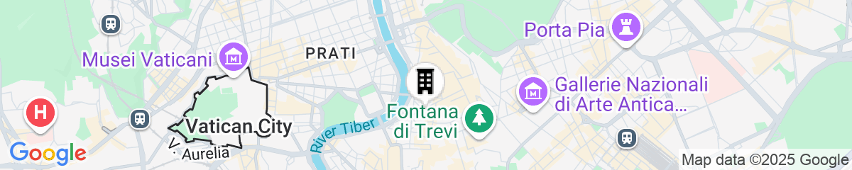 Map for Borghese Contemporary Hotel