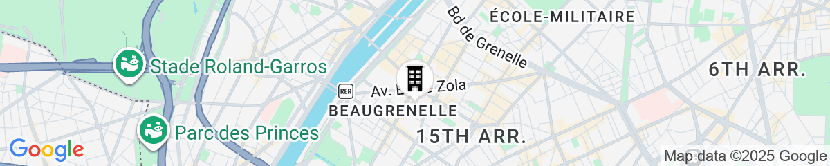 Map for West Paris Suite 