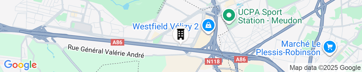 Map for Montempô Apparthôtel Paris Vélizy