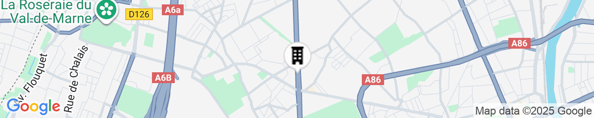 Map for Adonis Paris Sud