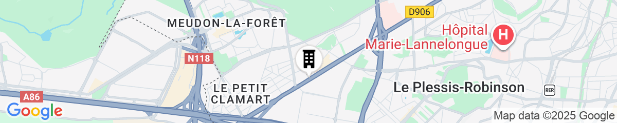 Map for Aparthotel Adagio Access Paris Clamart