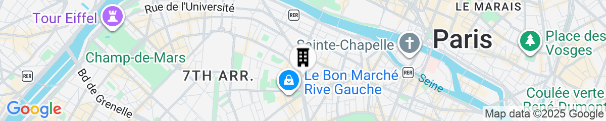 Map for Bridgestreet St Germain