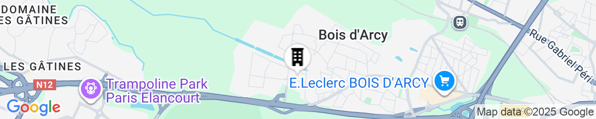 Map for Appart'City Confort St Quentin en Yvelines - Bois d'Arcy