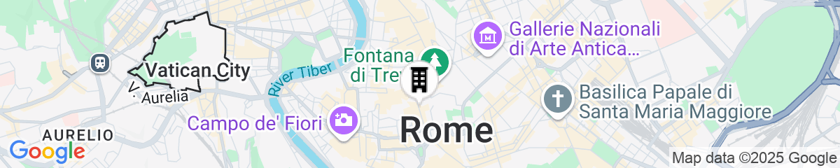 Map for Six Senses Rome