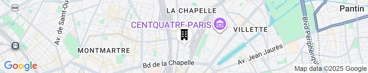 Map for Auberge de Jeunesse Paris HI Yves Robert