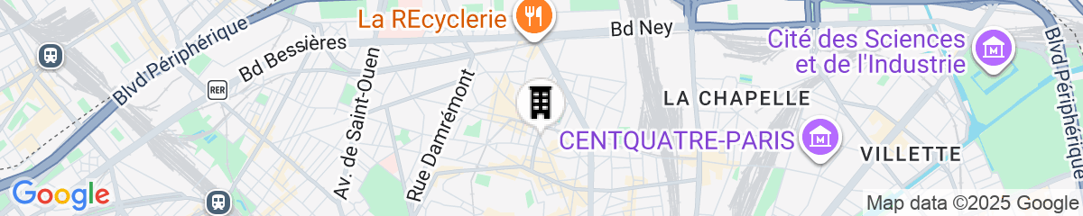 Map for Le Montclair Montmartre by River - Hostel