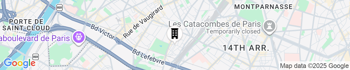 Map for Arty Paris Porte de Versailles by River - Hostel