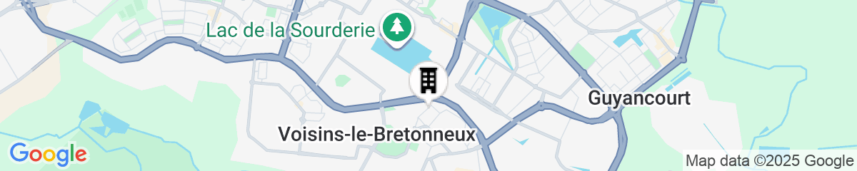 Map for CHAMBRE D'HÔTE CONFORTABLE