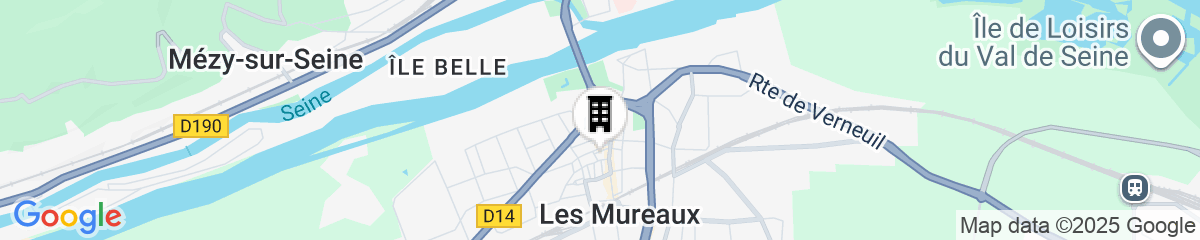 Map for LA MARINA-Center-Parking-StationtoParis