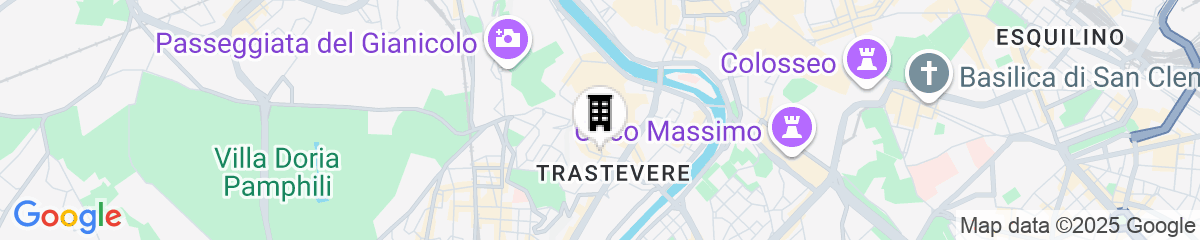 Map for Trastevere Roma | UNA Esperienze