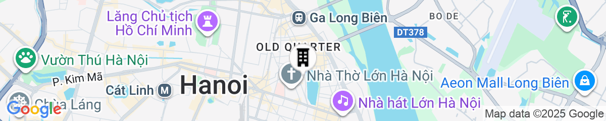 Map for Hanoi Bonsella Hotel