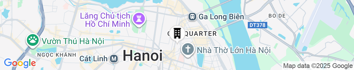 Map for Bespoke Trendy Hotel Hanoi