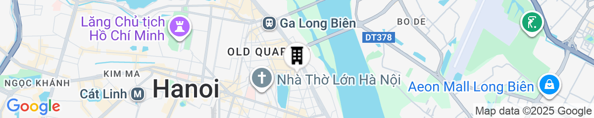Map for Hanoi La Selva Hotel