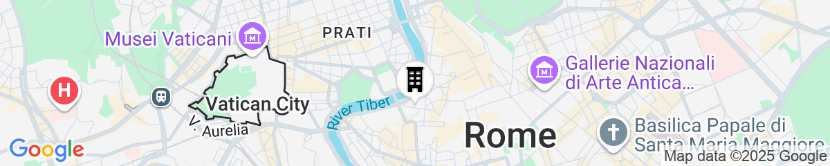 Map for Hotel Navona Colors