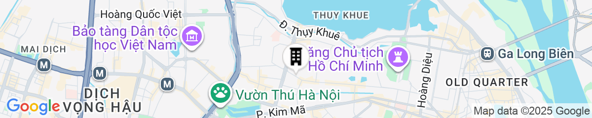 Map for The Five Residences Hanoi
