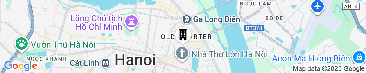 Map for Hanoi Delica Hotel