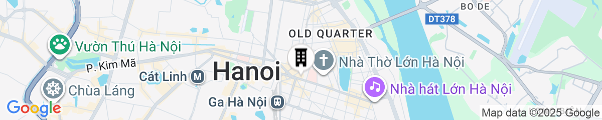 Map for Minerva Aparthotel Hanoi