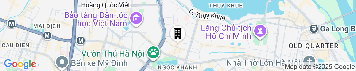 Map for Sumitomo1- Linh Lang Serviced Apartment