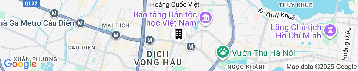 Map for BACH DUONG CAU GIAY HOTEL