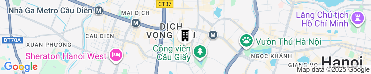 Map for The Bloom Ha Noi