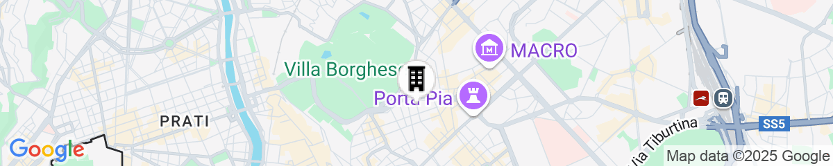 Map for The Regency, Rome, A Tribute Portfolio Hotel