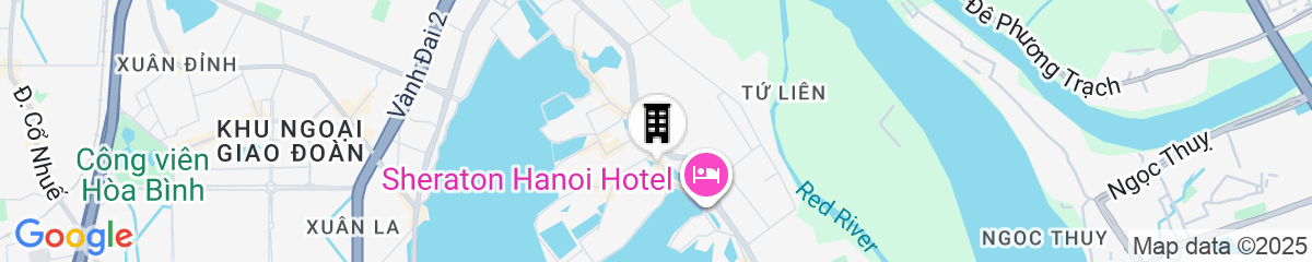 Map for Fraser Suites Hanoi