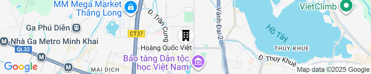 Map for Somerset Hoa Binh Hanoi
