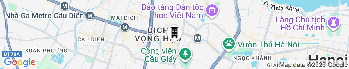 Map for Granda Suites Hanoi