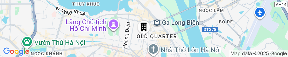 Map for Hanoi Old Town