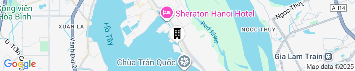 Map for iRest Orange Tay Ho Lakeside Apartment