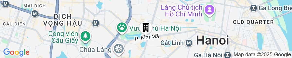 Map for Daeha Hanoi Serviced Apartments